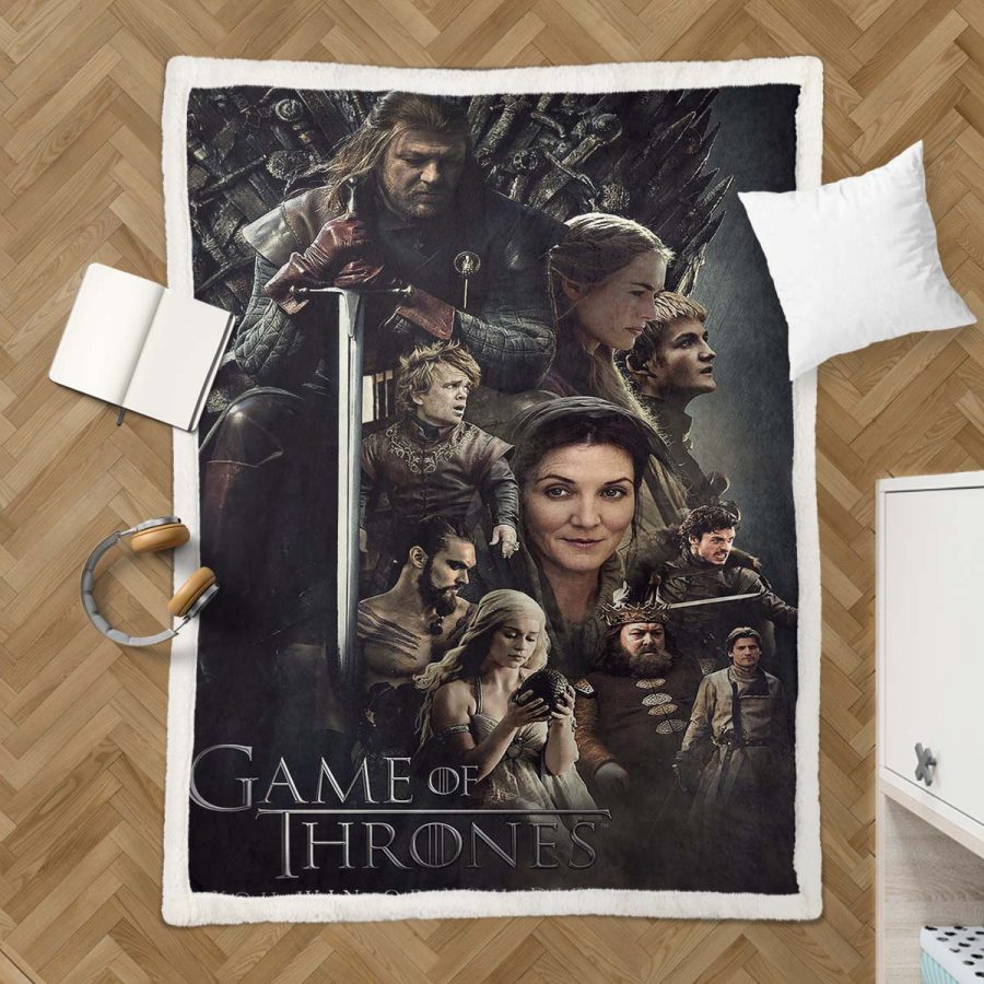 Game Of Thrones Alle Charaktere 04 Decke - Fleecedecke – Bild 3