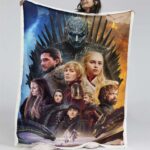 Game Of Thrones-Charakter „Winter Is Coming“ 05 Decke – Fleecedecke