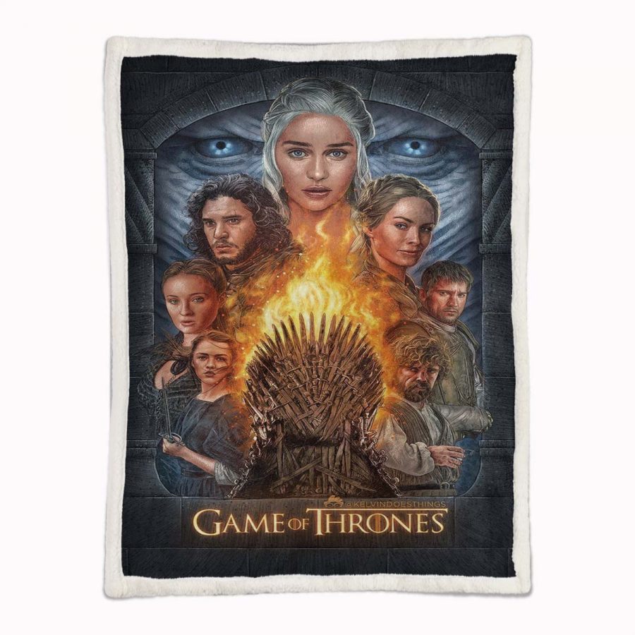 Game Of Thrones-Charakter „Winter Is Coming“ 06 Decke - Fleecedecke – Bild 2