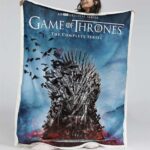 Game Of Thrones: Der Eiserne Thron 03 Decke – Fleecedecke