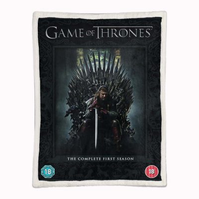 Alternative view of Game Of Thrones: Der Eiserne Thron 05 Decke - Fleecedecke