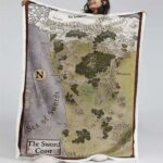 Game of Thrones Karte 05 Decke – Fleecedecke