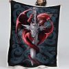 Game of Thrones Schwert und Drache Decke - Fleecedecke