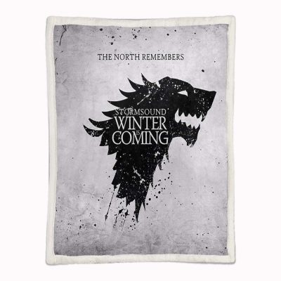 Alternative view of Game of Thrones: Der Winter kommt 02 Decke - Fleecedecke
