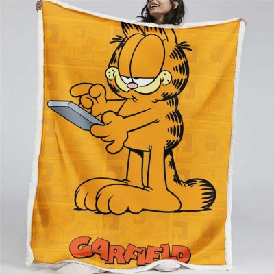 Garfield 02 Decke - Fleecedecke