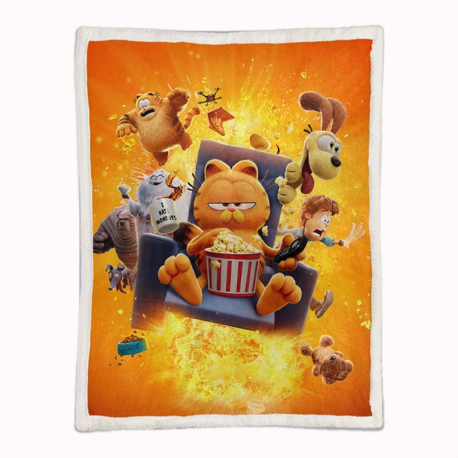Garfield 03 Decke - Fleecedecke – Bild 2