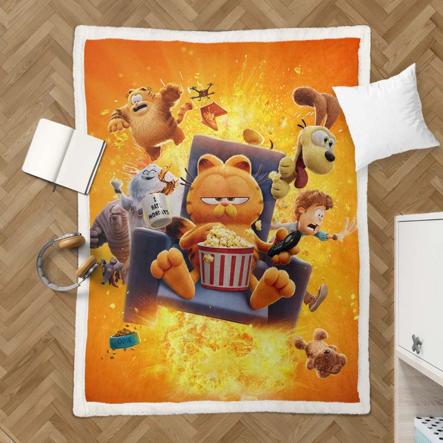 Garfield 03 Decke - Fleecedecke – Bild 3