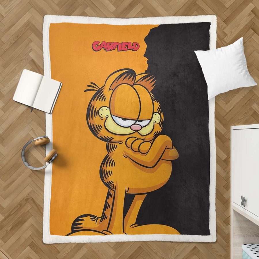 Garfield 05 Decke - Fleecedecke – Bild 3