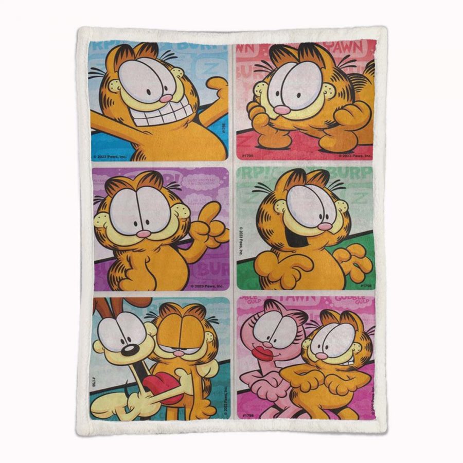 Garfield 07 Decke - Fleecedecke – Bild 2