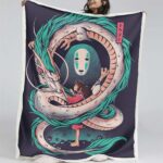 Ghibli Chihiros Reise ins Zauberland 06 Decke – Fleecedecke