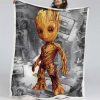 Marvel-Groot 02 Decke - Fleecedecke