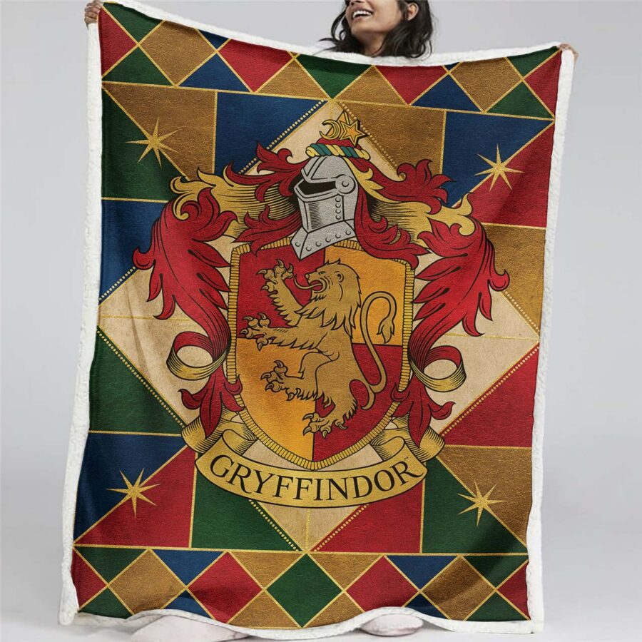 Gryffindor Harry Potter 2 Decke - Fleecedecke