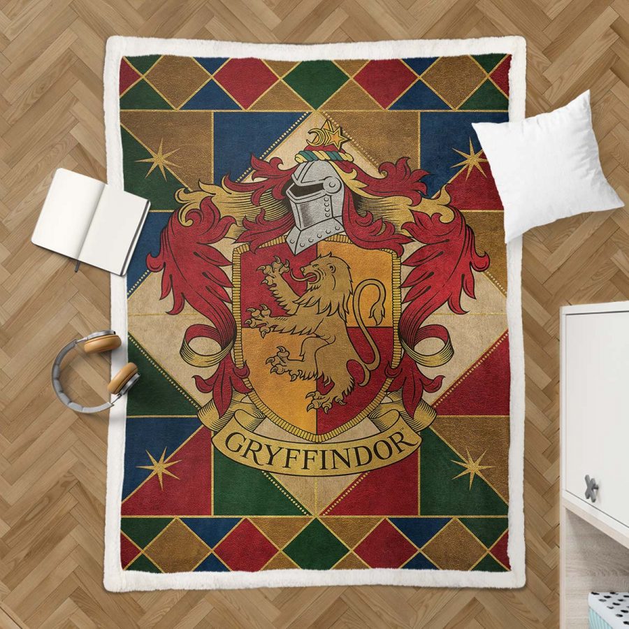 Gryffindor Harry Potter 2 Decke - Fleecedecke – Bild 3
