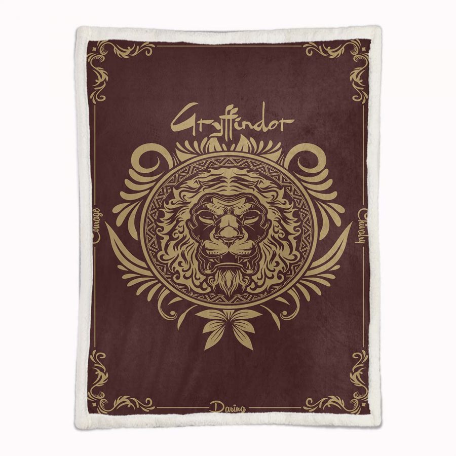 Gryffindor Harry Potter 3 Decke - Fleecedecke – Bild 2