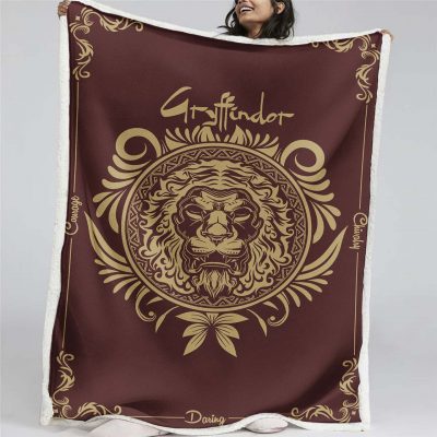 Gryffindor Harry Potter 3 Decke - Fleecedecke