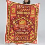 Gryffindor Harry Potter 4 Decke – Fleecedecke
