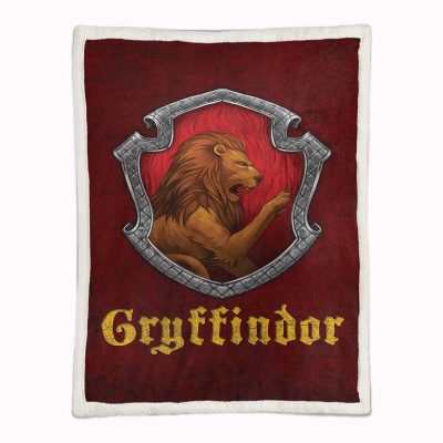 Alternative view of Gryffindor Harry Potter 5 Decke - Fleecedecke