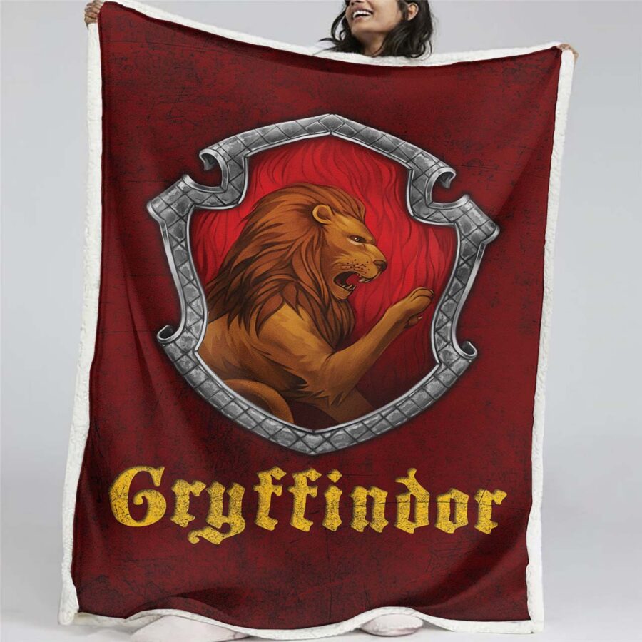 Gryffindor Harry Potter 5 Decke - Fleecedecke