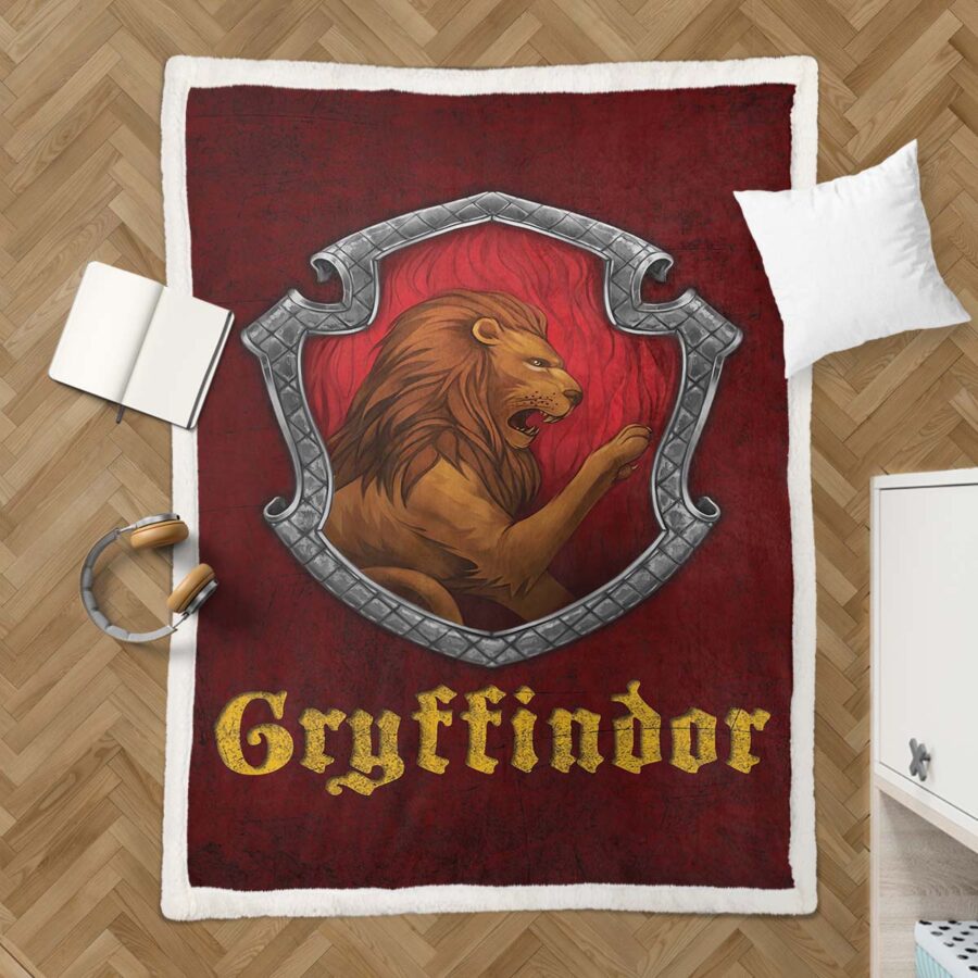 Gryffindor Harry Potter 5 Decke - Fleecedecke – Bild 3