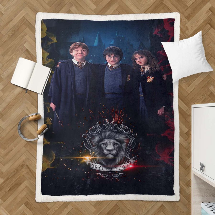 Gryffindor Harry Potter Charaktere Decke - Fleecedecke – Bild 3