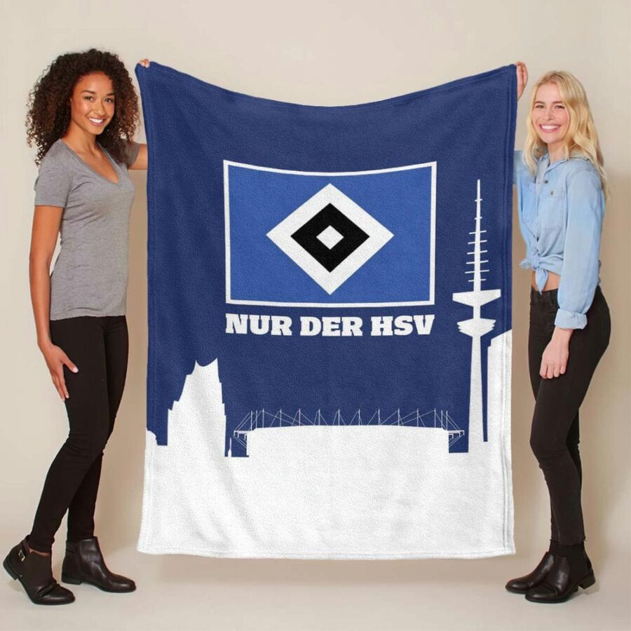 Hamburger SV HSV 02 Fleecedecke - Decke