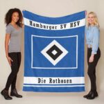 Hamburger SV HSV 16 Fleecedecke – Decke