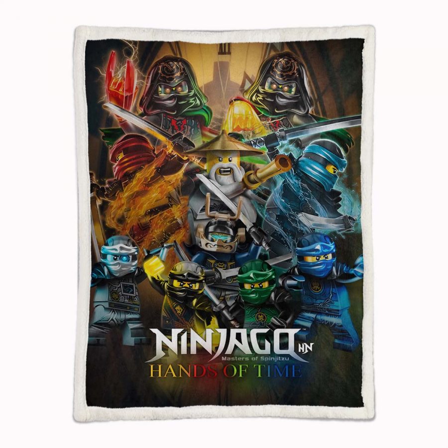 Hände der Zeit Ninjago Decke - Fleecedecke – Bild 2