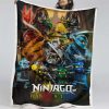 Hände der Zeit Ninjago Decke - Fleecedecke