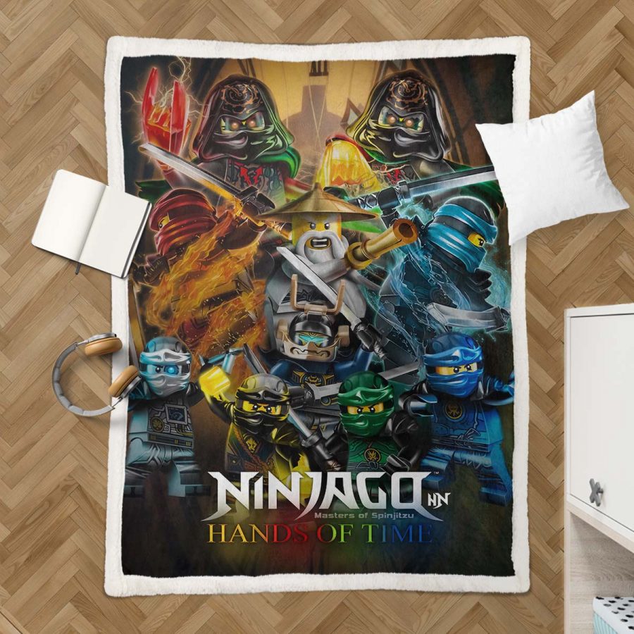 Hände der Zeit Ninjago Decke - Fleecedecke – Bild 3