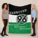 Hannover 96 Die meine Stadt, mein Verein, meine Liebe Fleecedecke – Decke