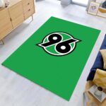 Hannover 96 grüner Hintergrund 01 Teppich