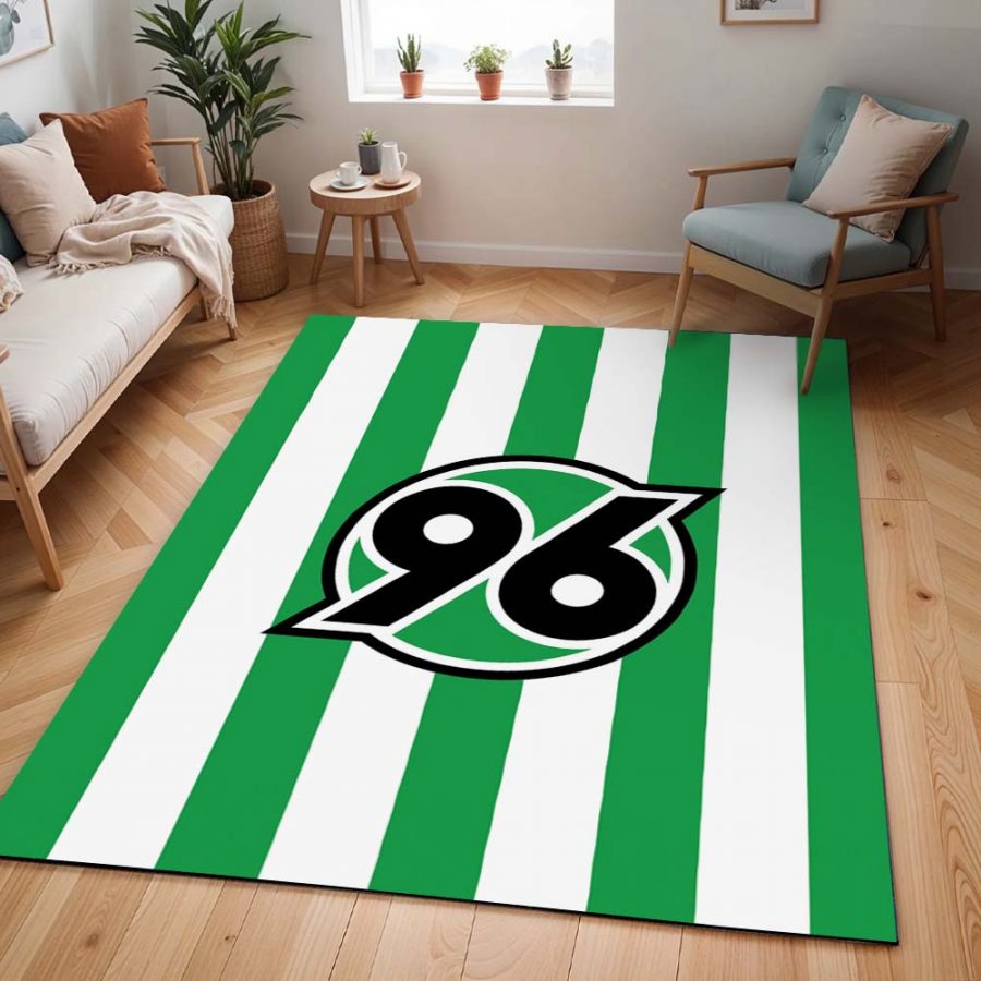 Hannover 96 grüner Hintergrund 03 Teppich – Bild 2