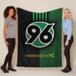 Hannover 96 grünes Leder Fleecedecke – Decke