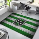 Hannover 96 grün holz Teppich