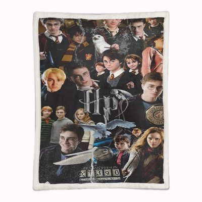 Alternative view of Harry Potter Alle Charaktere 1 Decke - Fleecedecke