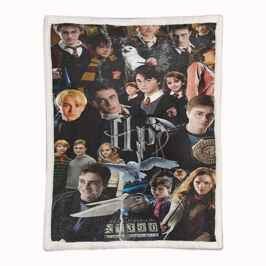 Harry Potter Alle Charaktere 1 Decke - Fleecedecke – Bild 2