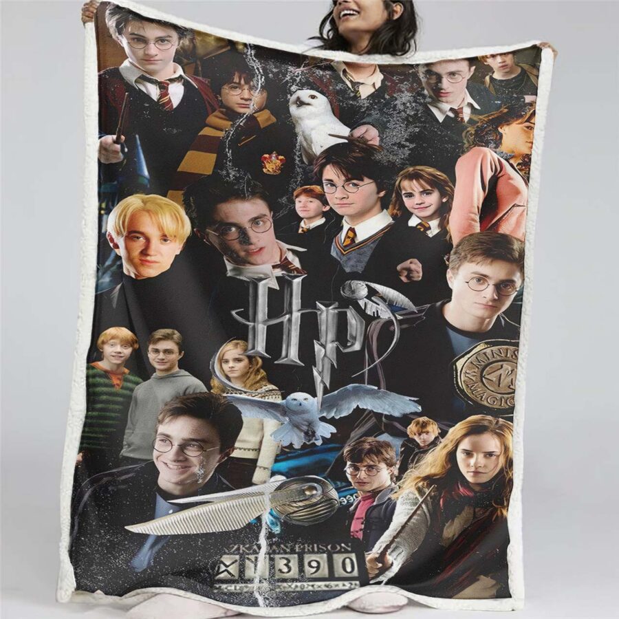 Harry Potter Alle Charaktere 1 Decke - Fleecedecke