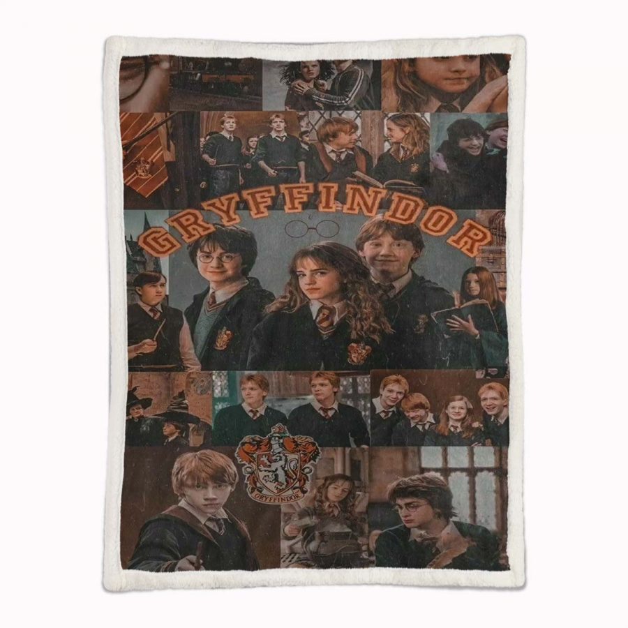 Harry Potter Alle Charaktere 2 Decke - Fleecedecke – Bild 2