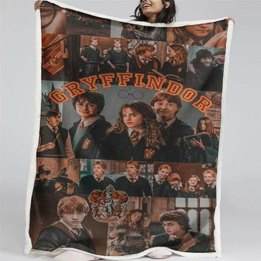 Harry Potter Alle Charaktere 2 Decke - Fleecedecke