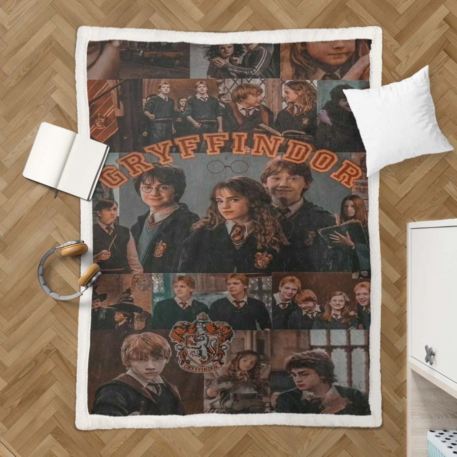 Harry Potter Alle Charaktere 2 Decke - Fleecedecke – Bild 3