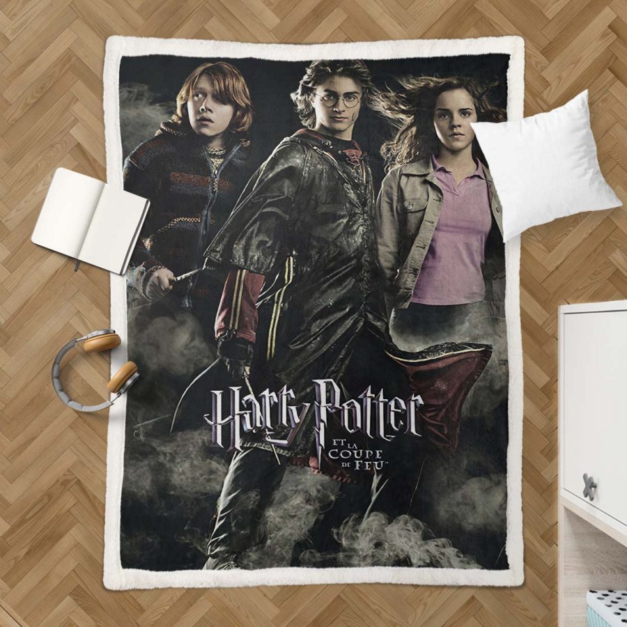 Harry Potter Alle Charaktere 3 Decke - Fleecedecke – Bild 3