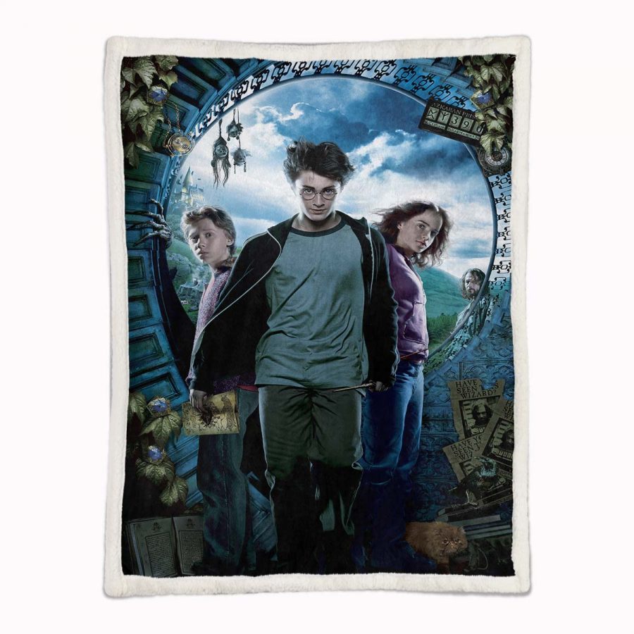 Harry Potter Alle Charaktere 5 Decke - Fleecedecke – Bild 2