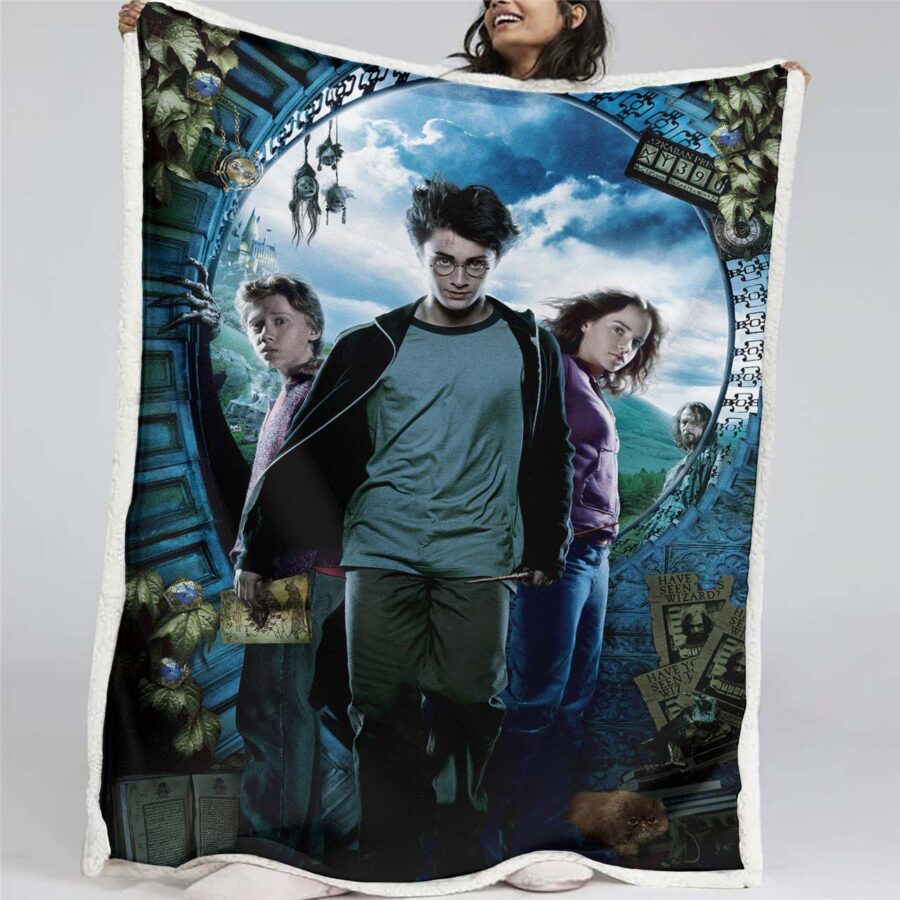 Harry Potter Alle Charaktere 5 Decke - Fleecedecke