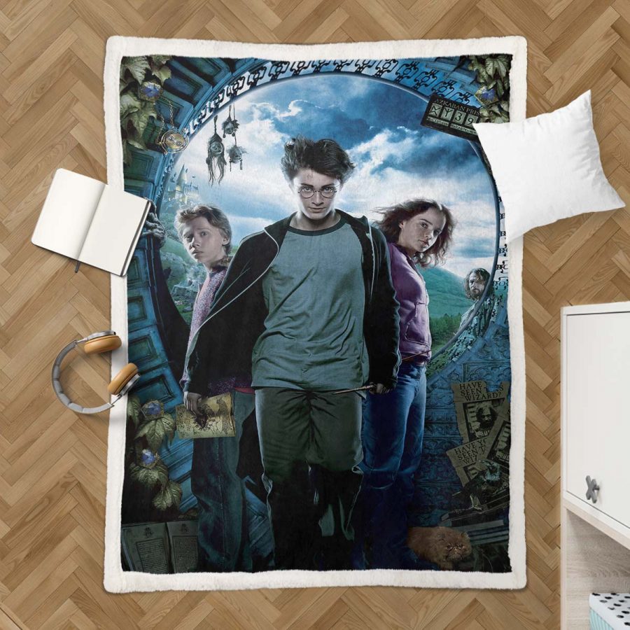 Harry Potter Alle Charaktere 5 Decke - Fleecedecke – Bild 3