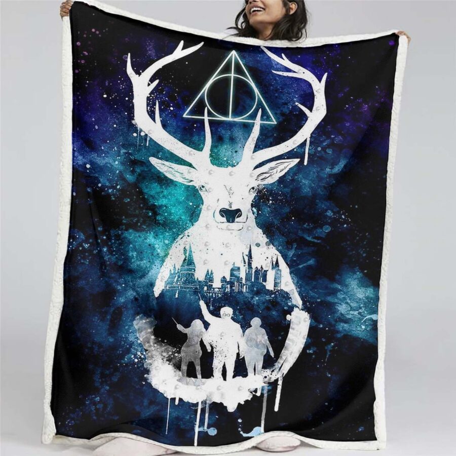 Harry Potter Always Decke - Fleecedecke