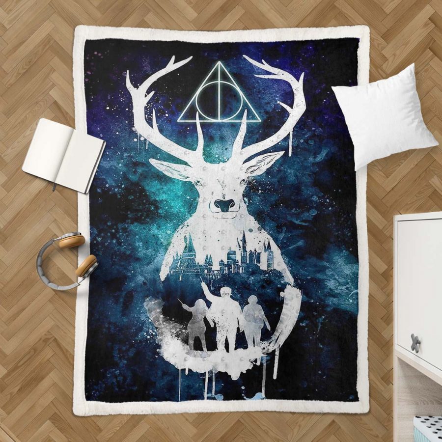 Harry Potter Always Decke - Fleecedecke – Bild 3