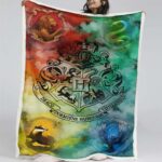 Harry Potter Hogwarts 01 Decke – Fleecedecke