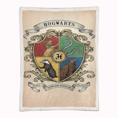 Alternative view of Harry Potter Hogwarts 02 Decke - Fleecedecke