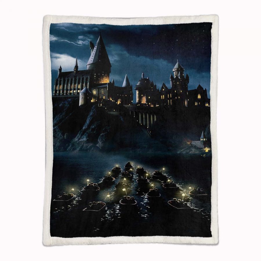Harry Potter Hogwarts 04 Decke - Fleecedecke – Bild 2