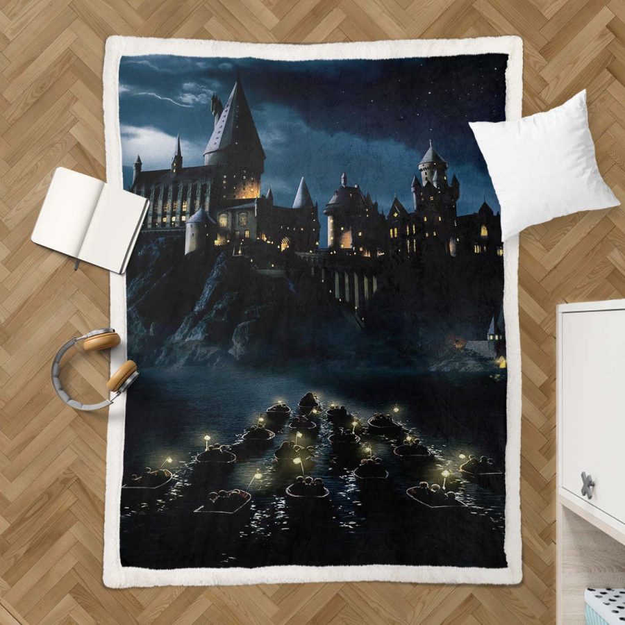 Harry Potter Hogwarts 04 Decke - Fleecedecke – Bild 3